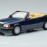 Mercedes 300 CE-24 A124 Kabriolet Nautical Modrý Limitovaná Edice Norev 1:18 183879 Kov