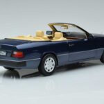 Mercedes 300 CE-24 A124 Kabriolet Nautical Modrý Limitovaná Edice Norev 1:18 183879 Kov - image 3 of 7