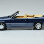 Mercedes 300 CE-24 A124 Kabriolet Nautical Modrý Limitovaná Edice Norev 1:18 183879 Kov - image 4 of 7