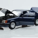 Mercedes 300 CE-24 C124 Coupe Nautical Modrý Limitovaná Edice Norev 1:18 183882 Kov - image 2 of 7