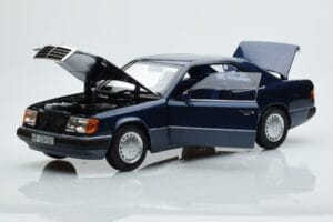 Mercedes 300 CE-24 C124 Coupe Nautical Modrý Limitovaná Edice Norev 1:18 183882 Kov – obrázek 2 z 7