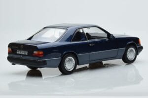 Mercedes 300 CE-24 C124 Coupe Nautical Modrý Limitovaná Edice Norev 1:18 183882 Kov – obrázek 3 z 7
