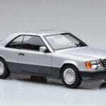 Mercedes 300 CE-24 C124 Coupe Stříbrný Norev 1:18 183880 Kov - image 5 of 7