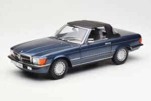 Mercedes 300 SL R107 Námořní Modrá Norev 1:18 183466