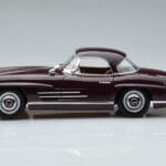 Mercedes 300 SL W198 Roadster Červený Norev 1:18 - image 4 of 8