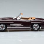 Mercedes 300 SL W198 Roadster Červený Norev 1:18 - image 5 of 8