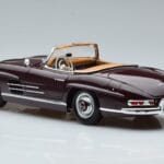 Mercedes 300 SL W198 Roadster Červený Norev 1:18 - image 7 of 8