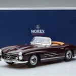 Mercedes 300 SL W198 Roadster Červený Norev 1:18 - image 8 of 8