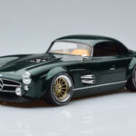 Mercedes 300 SL Speedster Hard Top By S-Klub Zelený GT Spirit 1:18
