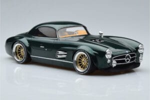 Mercedes 300 SL Speedster Hard Top By S-Klub Zelený GT Spirit 1:18 GT872 Pryskyřice – obrázek 4 z 6