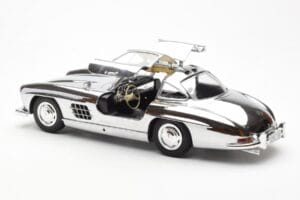 Mercedes 300 SL W198 Chrom Minichamps 1:18 B66040645 Kov – obrázek 5 z 8