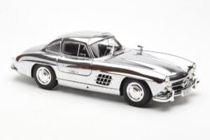 Mercedes 300 SL W198 Chrom Minichamps 1:18 B66040645 Kov – obrázek 6 z 8