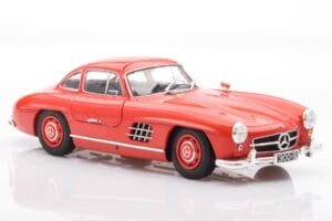 Mercedes 300 SL W198 Gullwing Červený Minichamps 1:18 110037211 Kov – obrázek 6 z 8