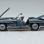 Mercedes 300 SL W198 Roadster Modrý Norev 1:18 - image 4 of 9