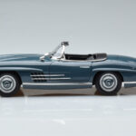 Mercedes 300 SL W198 Roadster Modrý Norev 1:18 - image 6 of 9