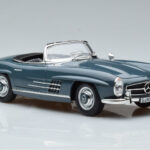 Mercedes 300 SL W198 Roadster Modrý Norev 1:18 - image 7 of 9