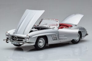 Mercedes 300 SL W198 Roadster Norev 1:18 183890 Kov – obrázek 2 z 10