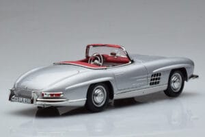 Mercedes 300 SL W198 Roadster Norev 1:18 183890 Kov – obrázek 4 z 10