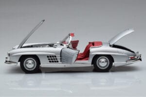 Mercedes 300 SL W198 Roadster Norev 1:18 183890 Kov – obrázek 5 z 10