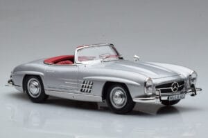 Mercedes 300 SL W198 Roadster Norev 1:18 183890 Kov – obrázek 8 z 10