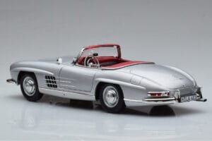 Mercedes 300 SL W198 Roadster Norev 1:18 183890 Kov – obrázek 9 z 10