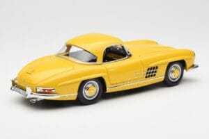 Mercedes 300 SL W198 Roadster Žlutý Norev 1:18 B66040669 Kov – obrázek 3 z 8