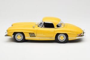 Mercedes 300 SL W198 Roadster Žlutý Norev 1:18 B66040669 Kov – obrázek 4 z 8