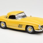 Mercedes 300 SL W198 Roadster Žlutý Norev 1:18 B66040669 - image 6 of 8