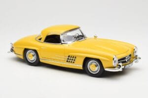 Mercedes 300 SL W198 Roadster Žlutý Norev 1:18 B66040669 Kov – obrázek 6 z 8