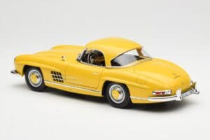 Mercedes 300 SL W198 Roadster Žlutý Norev 1:18 B66040669 Kov – obrázek 7 z 8