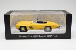 Mercedes 300 SL W198 Roadster Žlutý Norev 1:18 B66040669 Kov – obrázek 8 z 8