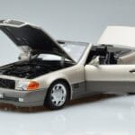 Mercedes 500 SL R129 Smoke Stříbrný Norev 1:18 183719 Kov - image 2 of 7