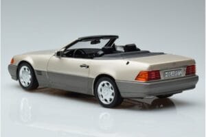 Mercedes 500 SL R129 Smoke Stříbrný Norev 1:18 183719 Kov – obrázek 6 z 7