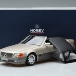 Mercedes 500 SL R129 Smoke Stříbrný Norev 1:18 183719 Kov - image 7 of 7