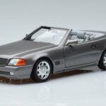Mercedes 500 SL R129 Šedý Metalíza Norev 1:18 183715 Kov