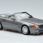 Mercedes 500 SL R129 Šedý Metalíza Norev 1:18 183715 Kov - image 5 of 7