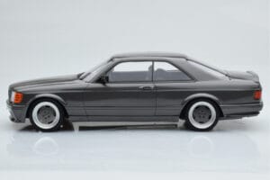 Mercedes 560 SEC C126 AMG Wide Body Šedý Otto 1:18 OT823 Pryskyřice – obrázek 3 z 6
