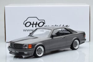 Mercedes 560 SEC C126 AMG Wide Body Šedý Otto 1:18 OT823 Pryskyřice – obrázek 6 z 6