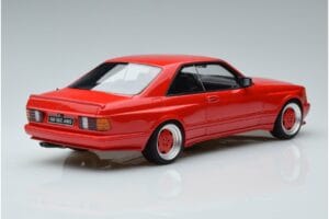 Mercedes 560 SEC W126 Widebody Červený Otto 1:18 OT995 Pryskyřice – obrázek 2 z 6