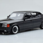 Mercedes 560 SEL AMG W126 Obsidian Černý Otto 1:18