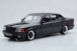 Mercedes 560 SEL AMG W126 Obsidian Černý Otto 1:18 OT297