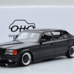 Mercedes 560 SEL AMG W126 Obsidian Černý Otto 1:18 - image 6 of 6
