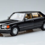 Mercedes 560 SEL W126 Černý Norev 1:18