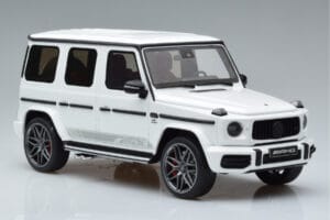 Mercedes AMG G63 Edition 55 W463 Bílý GT Spirit 1:18 GT890 Pryskyřice – obrázek 4 z 6