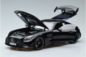 Mercedes AMG GT C190 Black Series Černý Norev 1:18 183900 Kov – obrázek 2 z 7
