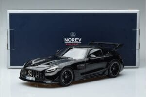 Mercedes AMG GT C190 Black Series Černý Norev 1:18 183900 Kov – obrázek 7 z 7