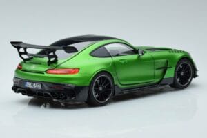 Mercedes AMG GT C190 Black Series Zelený Hell Magno Limitovaná Edice Norev 1:18 183903 Kov – obrázek 3 z 7