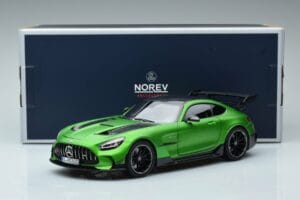 Mercedes AMG GT C190 Black Series Zelený Hell Magno Limitovaná Edice Norev 1:18 183903 Kov – obrázek 7 z 7