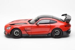 Mercedes AMG GT Black Series Červený Asia Exclusive Norev 1:18 183906 Kov – obrázek 4 z 8