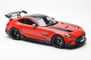 Mercedes AMG GT Black Series Červený Asia Exclusive Norev 1:18 183906 Kov – obrázek 6 z 8